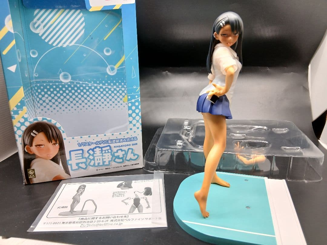 ベルファイン　イジらないで　長瀞さん フィギュア　交換用腕パーツ１つ欠品