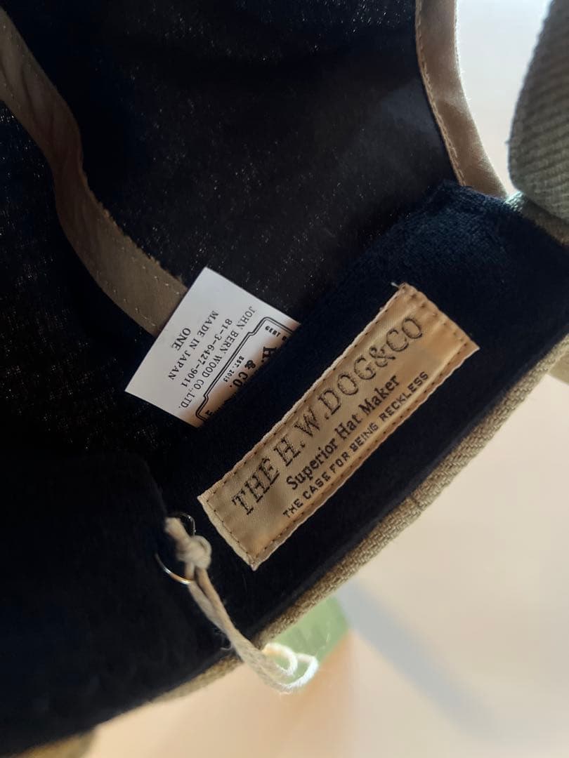 THE HW.DOG & CO. キャップ