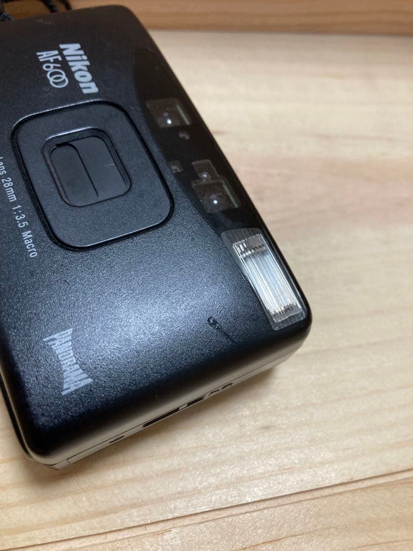 【動作確認済み】ニコンAF600 QD コンパクトフィルムカムラ