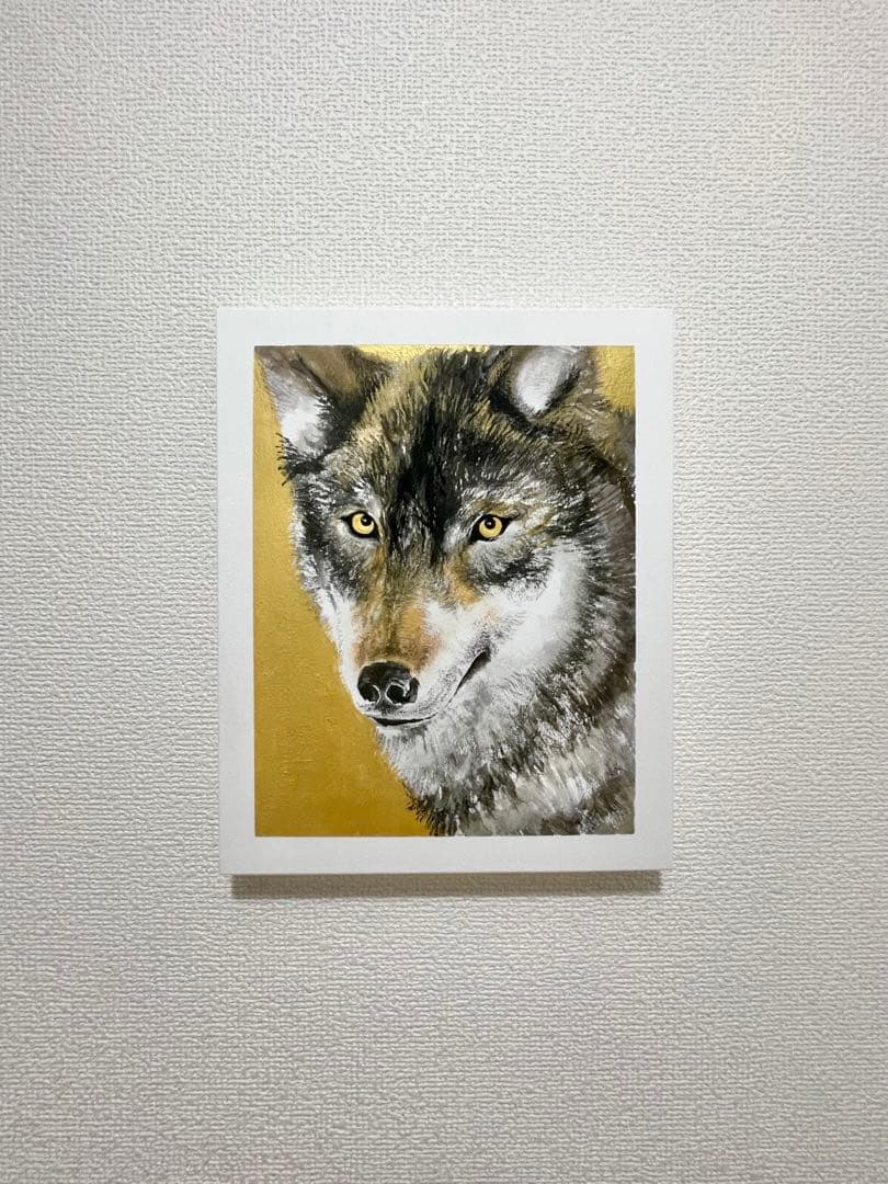 狼の絵