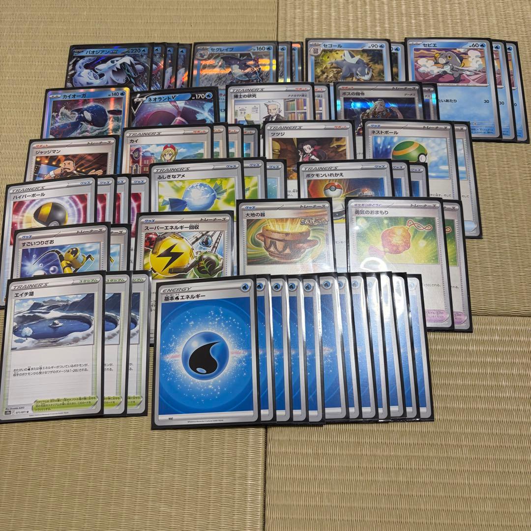 (引退まとめ売り)ポケカデッキ　20個セット+カードセット