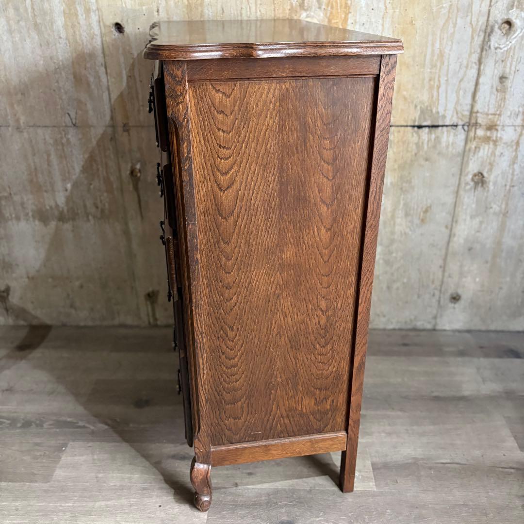 三越Brugge ルーマニア　猫脚チェスト　6段　ヴィンテージ