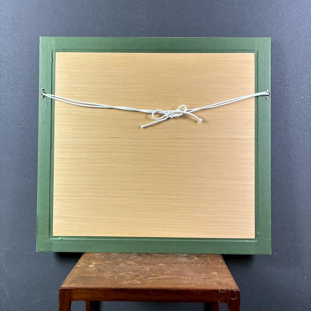 美品トーマス・マックナイト「Aegean～」シルクスクリーン 直筆サイン入 額装