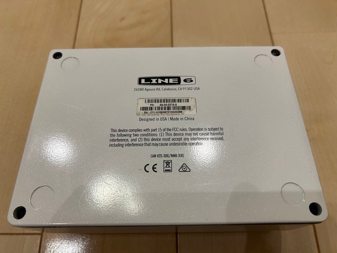 LINE6 HX STOMP 限定カラー 白 ホワイト 美品