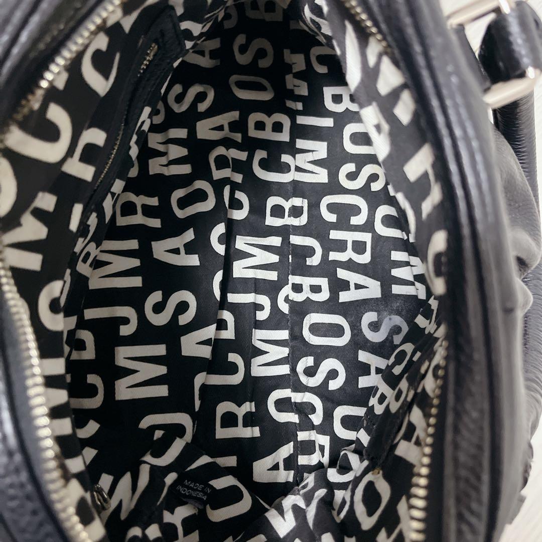 最終値下げ外装美品　MARC BY MARC JACOBS ブラックy2kシボ革