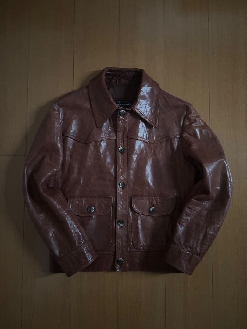 三*宅様 70's Leather jacket レザージャケット