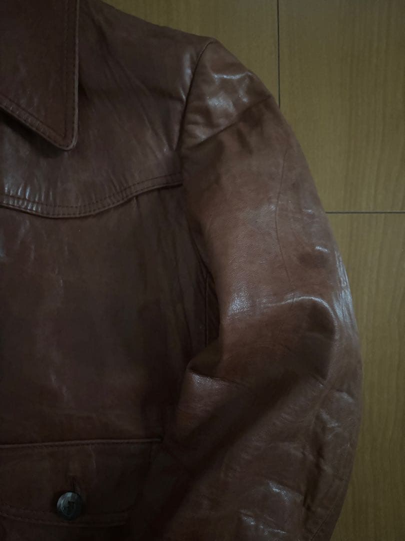 三*宅様 70's Leather jacket レザージャケット