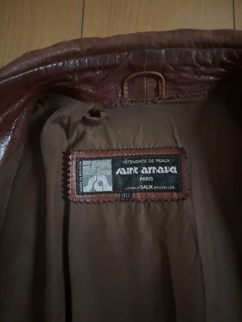 三*宅様 70's Leather jacket レザージャケット