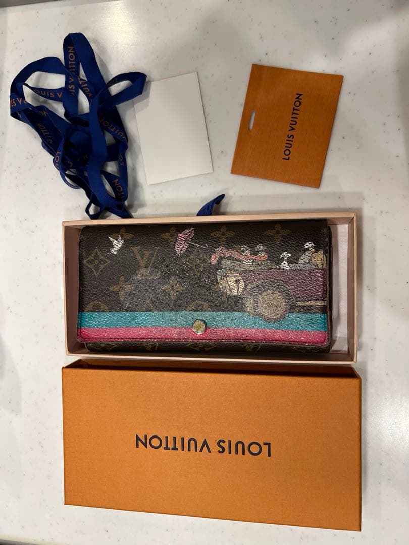 Louis Vuitton アートプリント 長財布