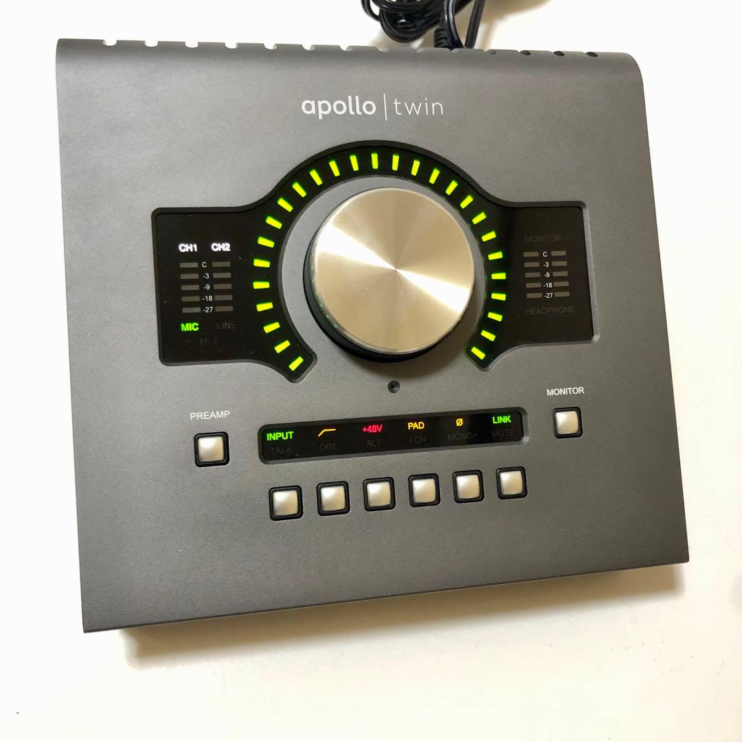 Apollo Twin MKII Duo オーディオインターフェイス　mac