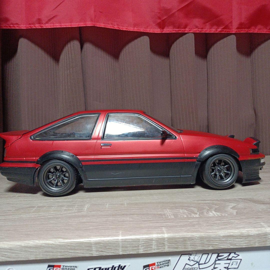 SAKURA D6シャーシ 86トレノボディ