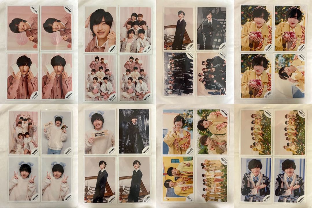 なにわ男子　道枝駿佑　公式写真　ジュニア　まとめ売り