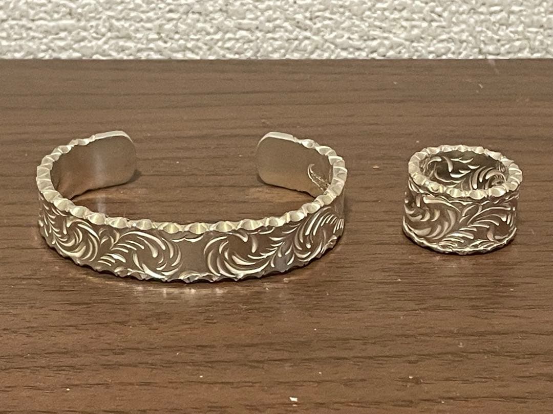 EXILE ATSUSHI着用　ノーチラスアートジュエリー　バングル　リング