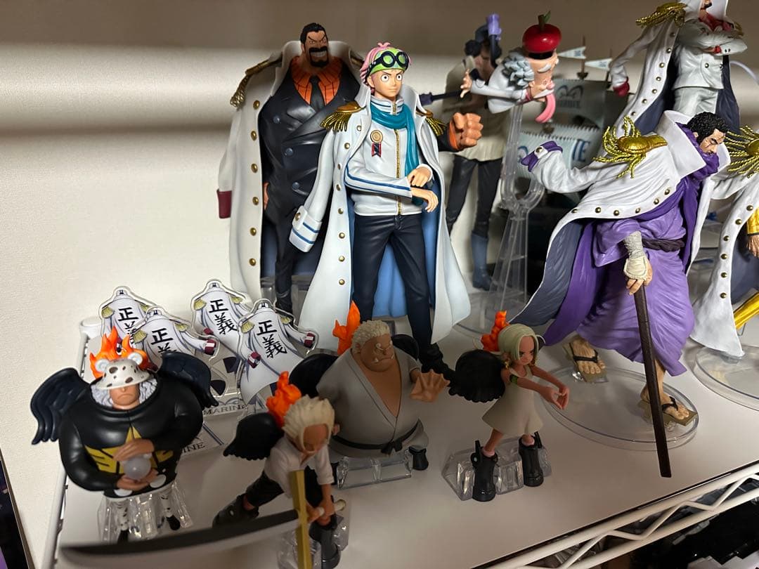 一番くじワンピース 海軍キャラクター フィギュアセット