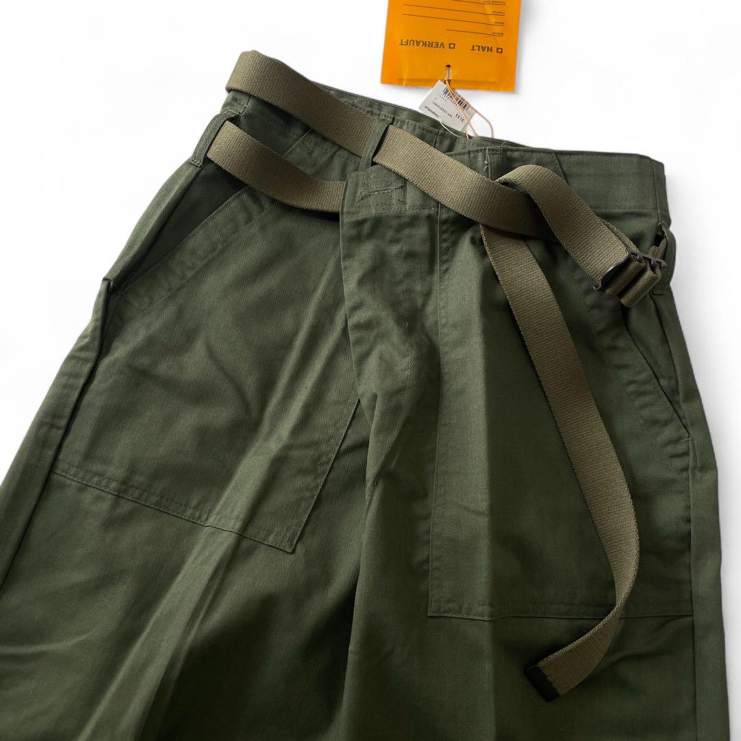 新品 メゾンエウレカ VINTAGE REWORK MILITARY PANTS