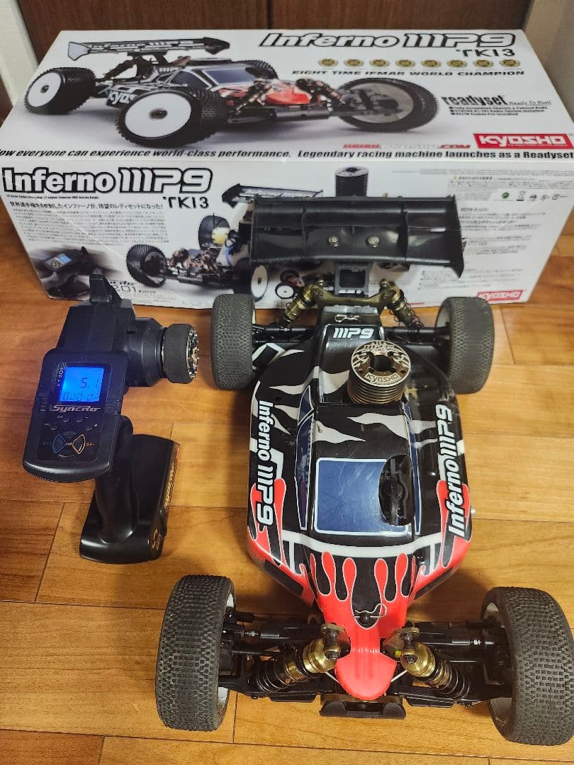 Kyosho Inferno MP9　京商　インファーノ　MP9 送信機　メカ付