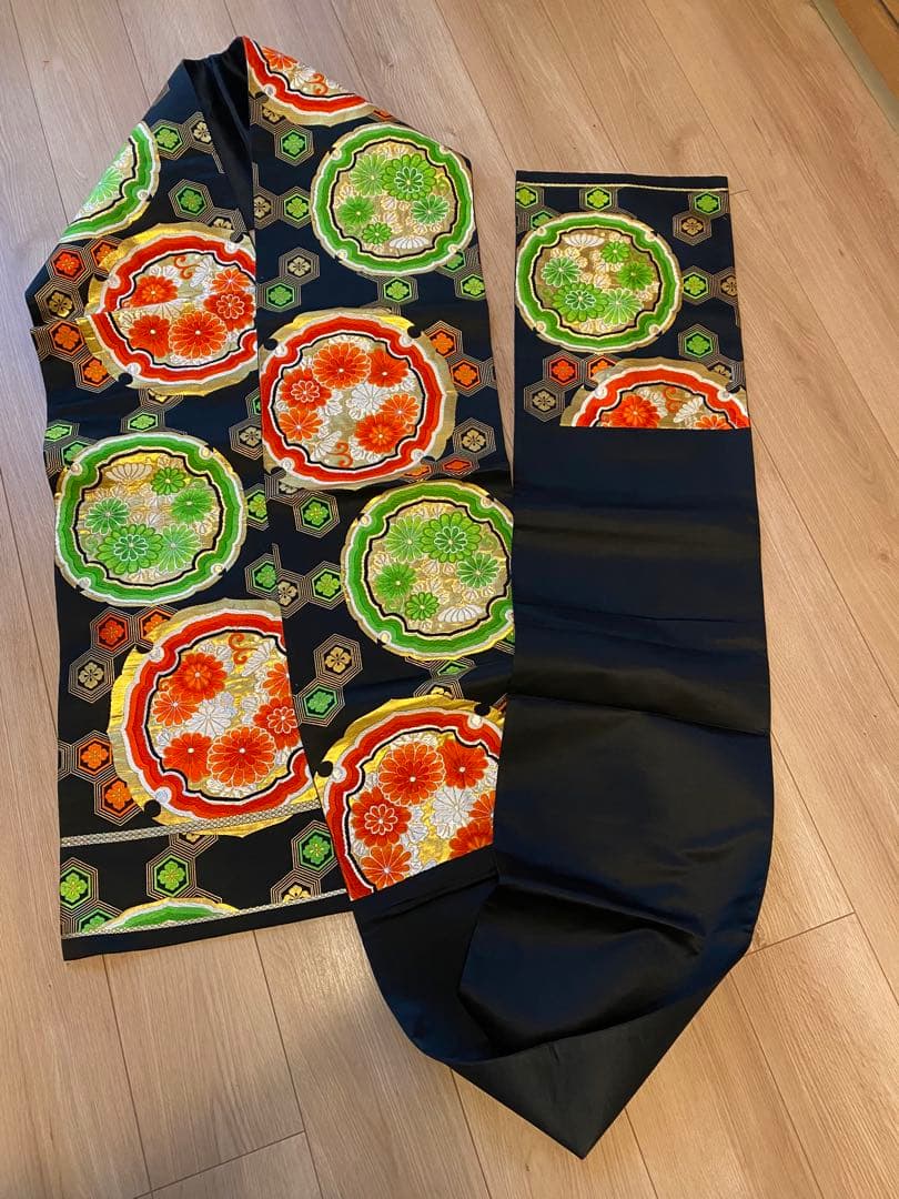 振袖2点セット　袋帯　振袖　着物　鹿子　牡丹　袴　卒業式　成人式