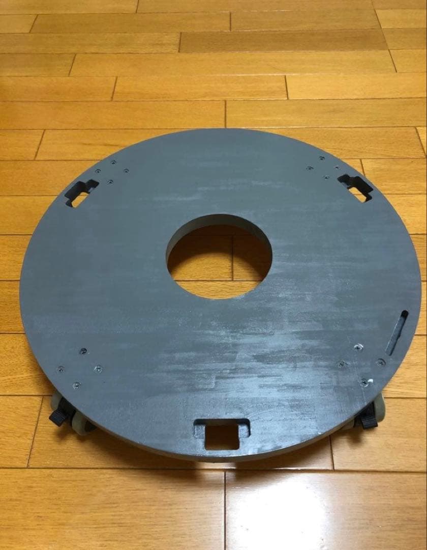 トヨトミ　石油ストーブ　KS-67H 専用可動台車　グレー塗装　試作評価品