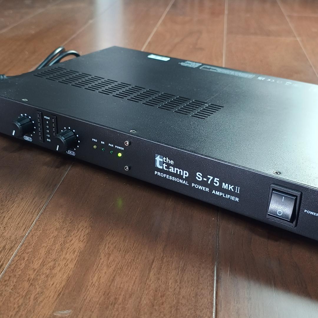 Thomann S-75 MkII パワーアンプ プロケーブル絶賛の音質