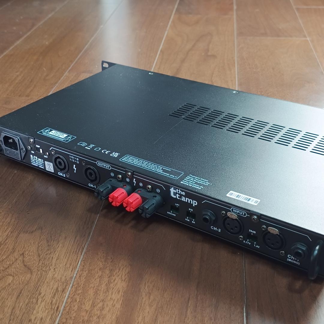 Thomann S-75 MkII パワーアンプ プロケーブル絶賛の音質