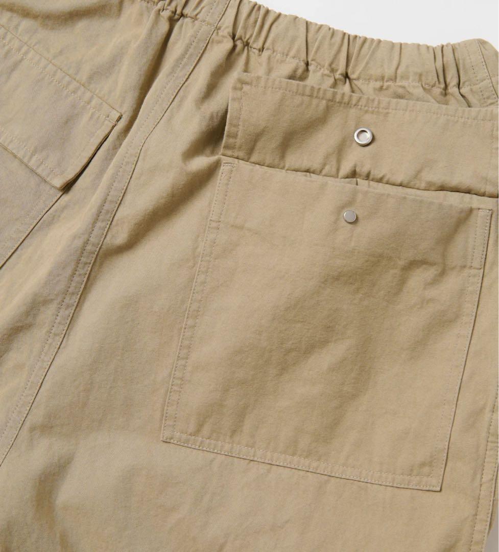 SHISHIKUI パラシュートパンツ　グレージュ