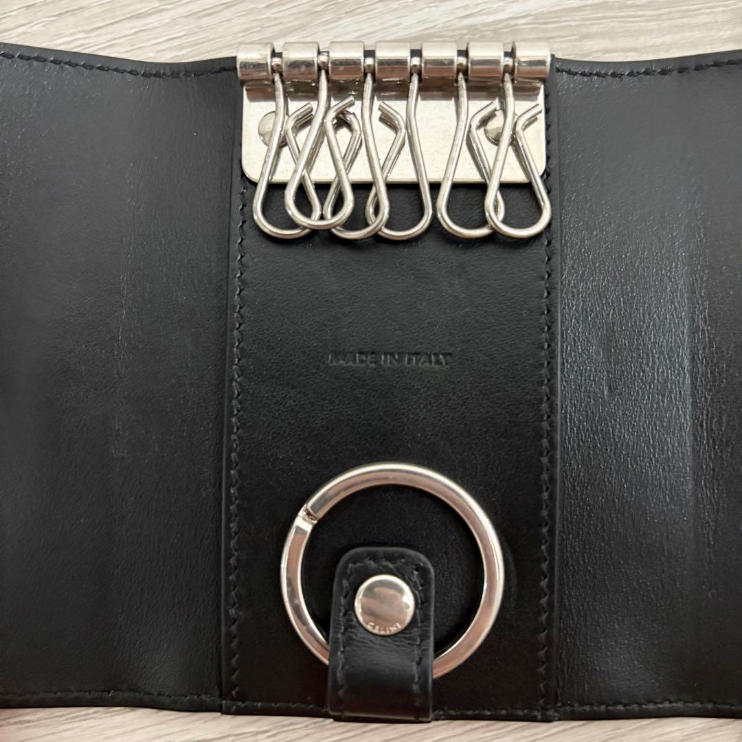 CELINE キーケース グレインドカーフスキン