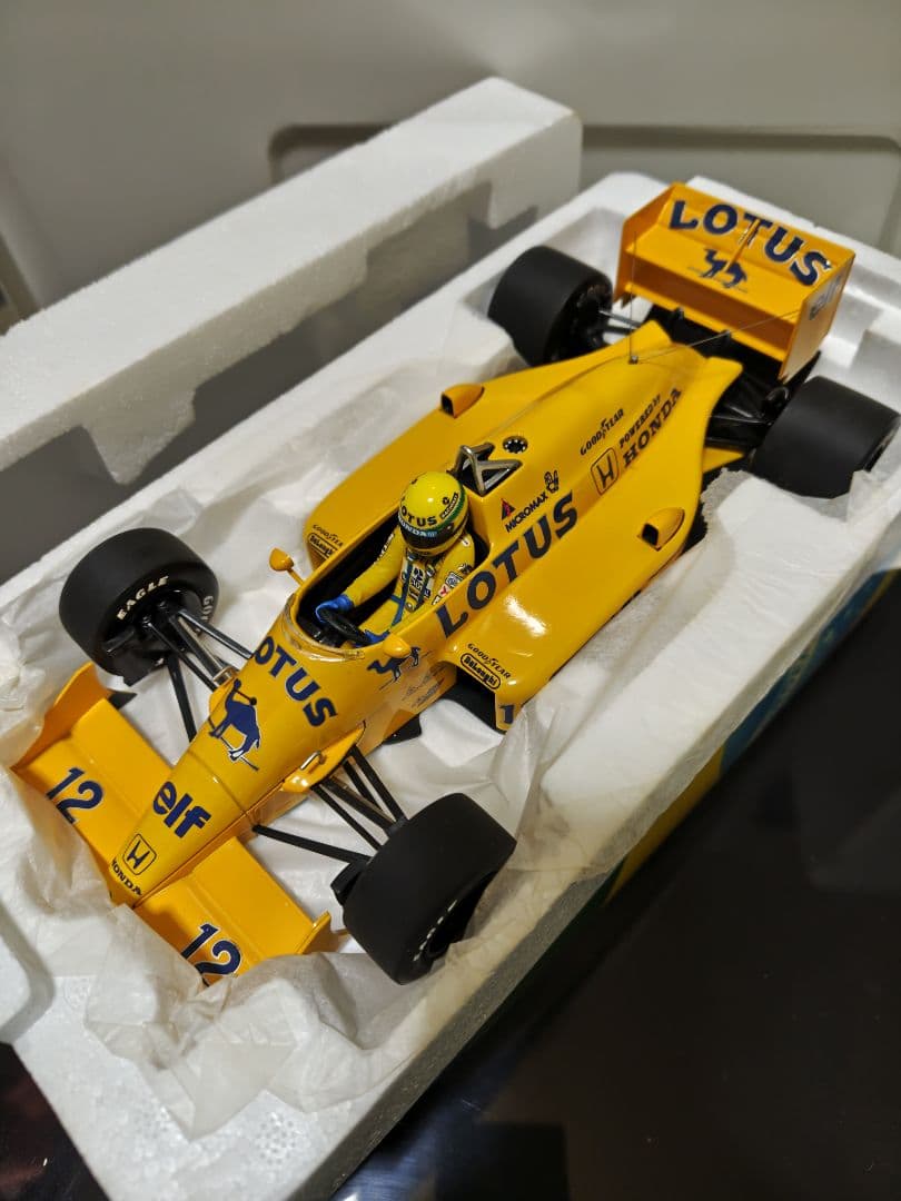 アイルトン・セナ　ロータス・ホンダ９９Ｔ チーム仕様