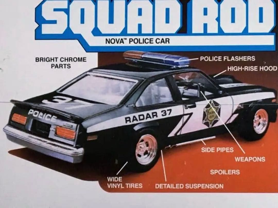 mpc 1/25 Chevy Nova ポリスカー 新品 シュリンク未開封