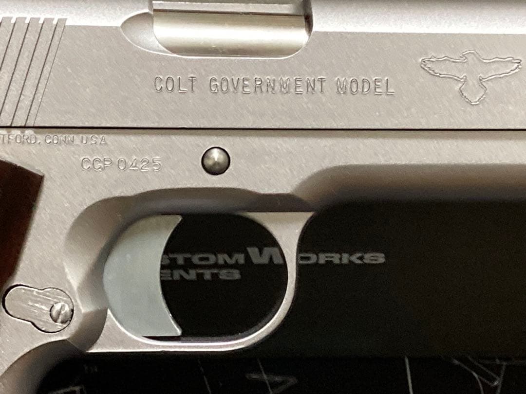 新品 未使用 限定WA COLT GUNSITE PISTOL シルバー