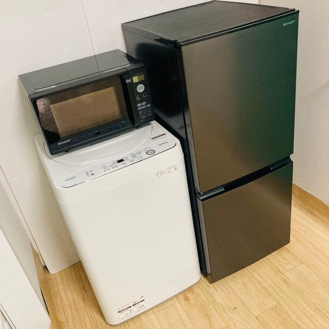 歳末セール開催中❗️1人暮らし家電セット❗️大阪、大阪近郊配送と設置無料I