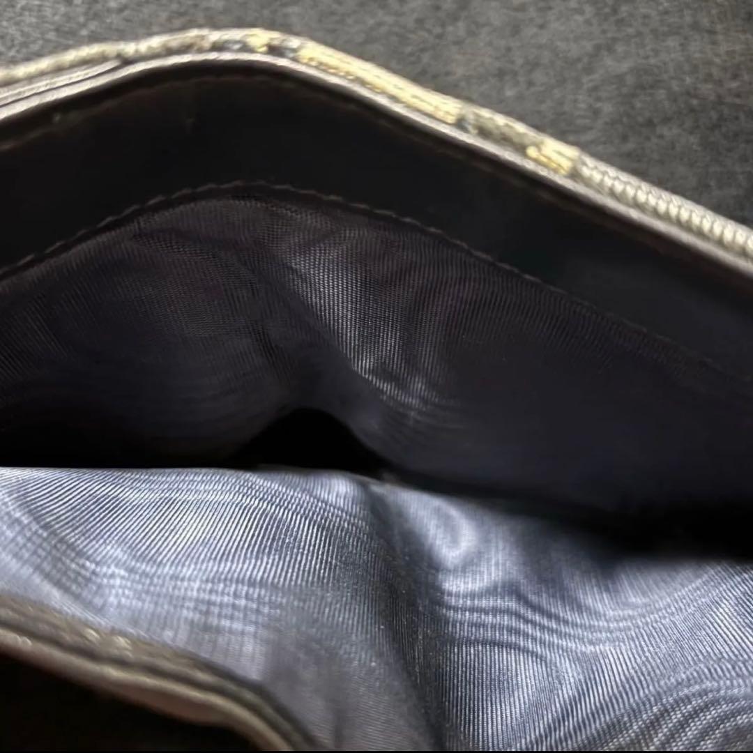 Dior サドル ウォレット ミニ財布 三つ折り ネイビー