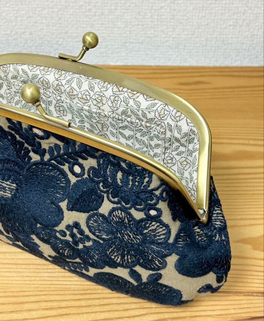 【該当者さま専用作品につきご購入不可となります】 がま口ポーチ 4点