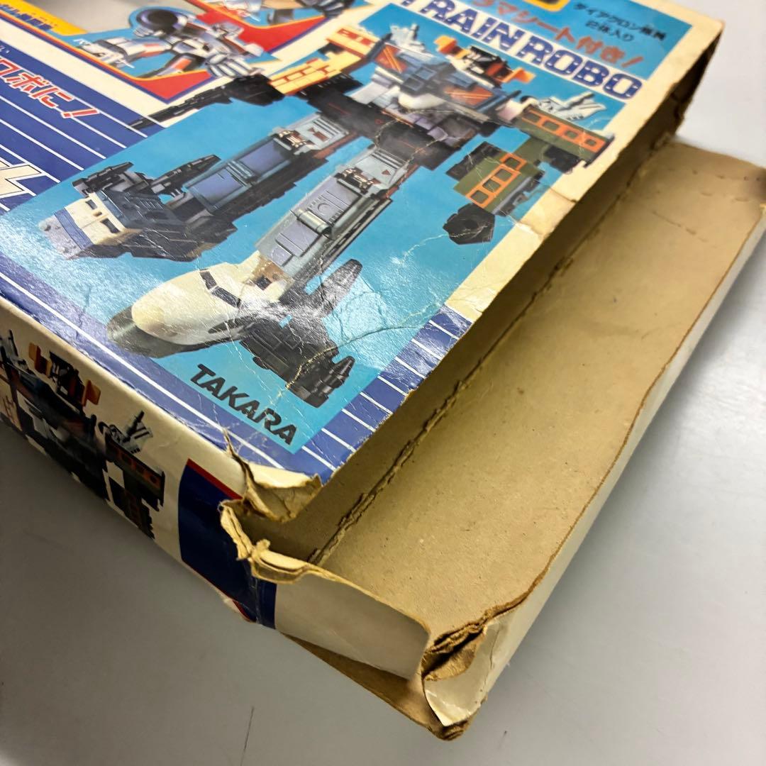 【ジャンク品欠品あり】当時モノ『ダイアクロン トレインロボ 6隊編成DXセット』