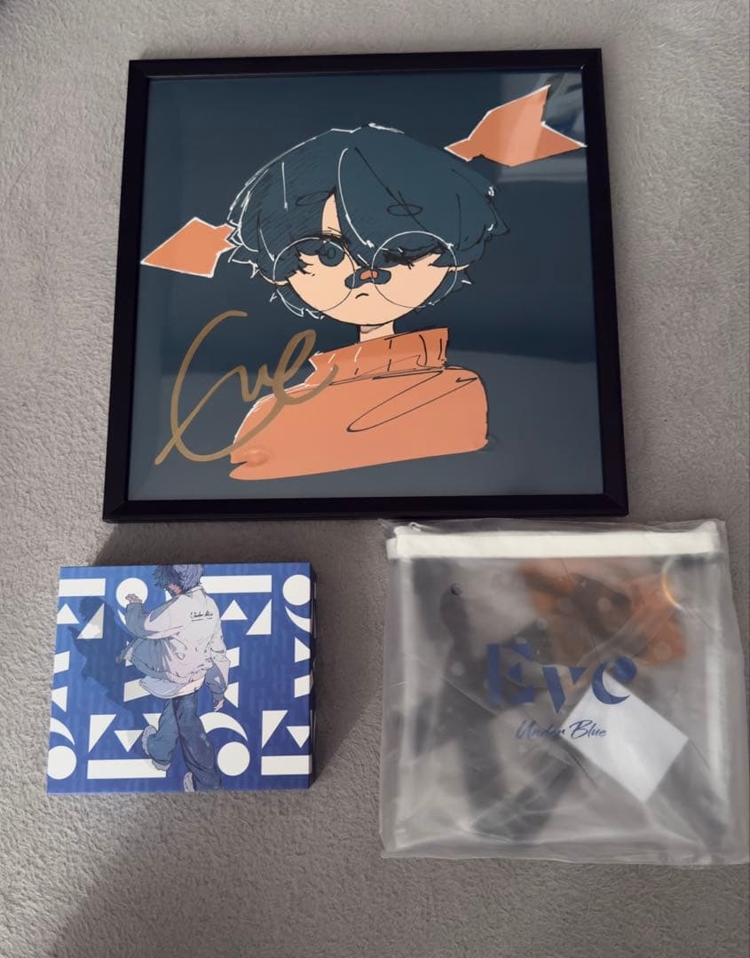 Eve UnderBlue ポスター イヤホン おまけ