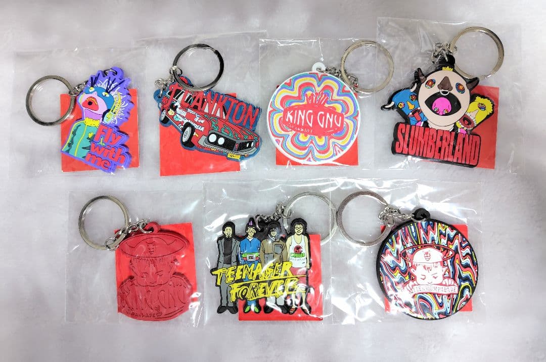 King Gnu ヌーミレパーク キーホルダー ガチャ ミレパ