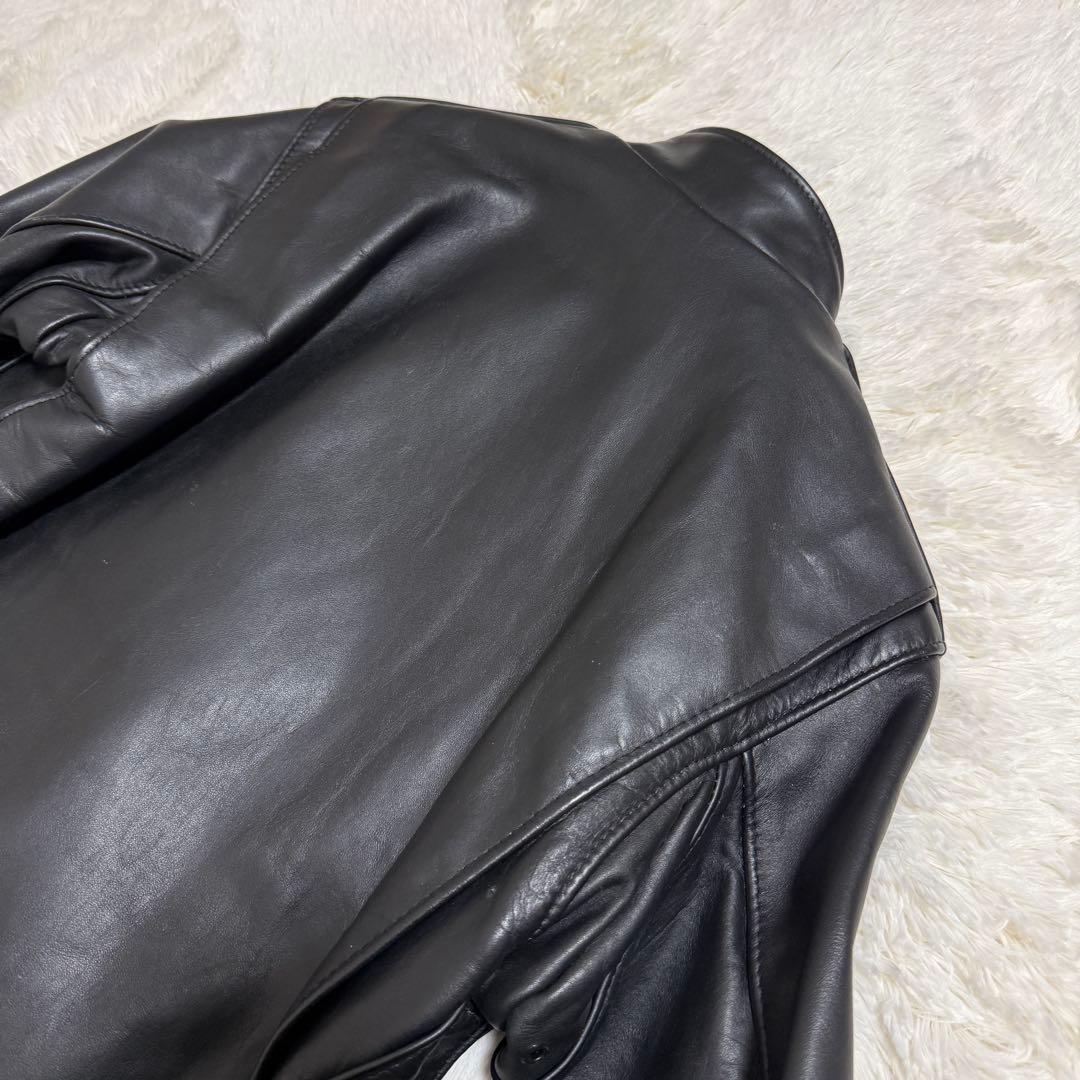 schott USA製　2way ファーインナー付き　レザージャケット　34