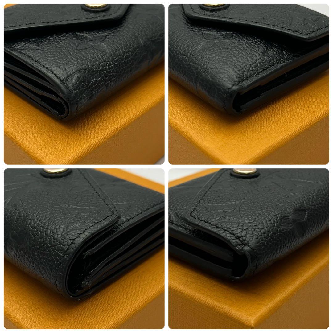 現行✨ルイヴィトン アンプラント ポルトフォイユ ゾエ 三つ折り財布 ミニ