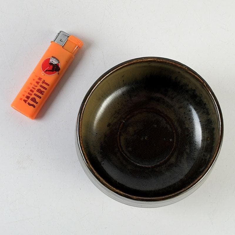 茶道具　高取焼　数茶碗　在銘　七客　時代箱　M　9412D