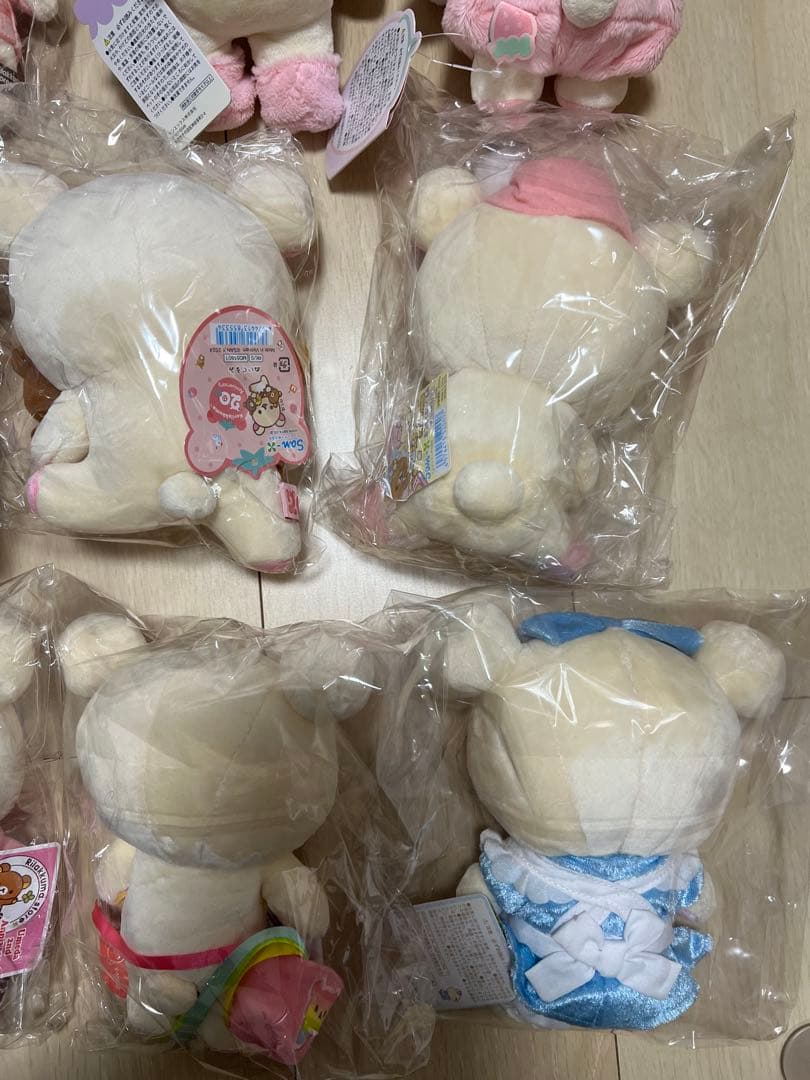 コリラックマ　タグ付きぬいぐるみ　10点セット