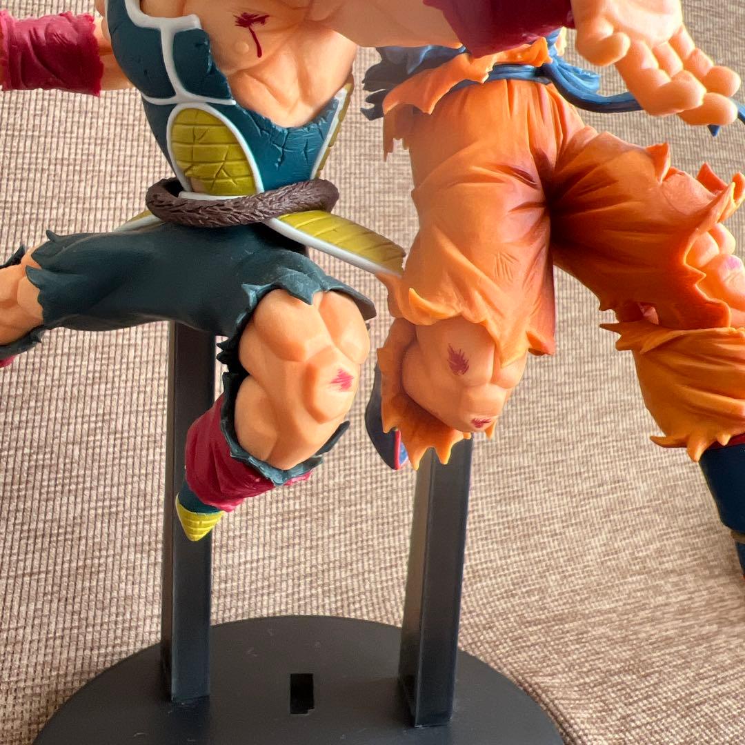 ドラゴンボール 孫悟空 バーダック フィギュア　親子かめはめ波　とよたろう