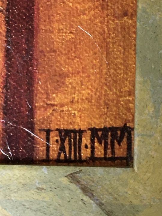 ダニエル　パトリック　ケスラー （Kessler）アートフレーム　犬の絵画