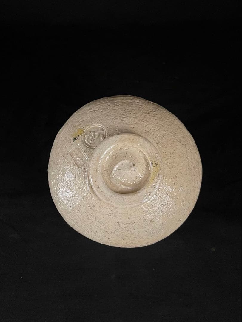 【大樋長左衛門】造 白茶碗 抹茶茶碗 茶道具 共箱