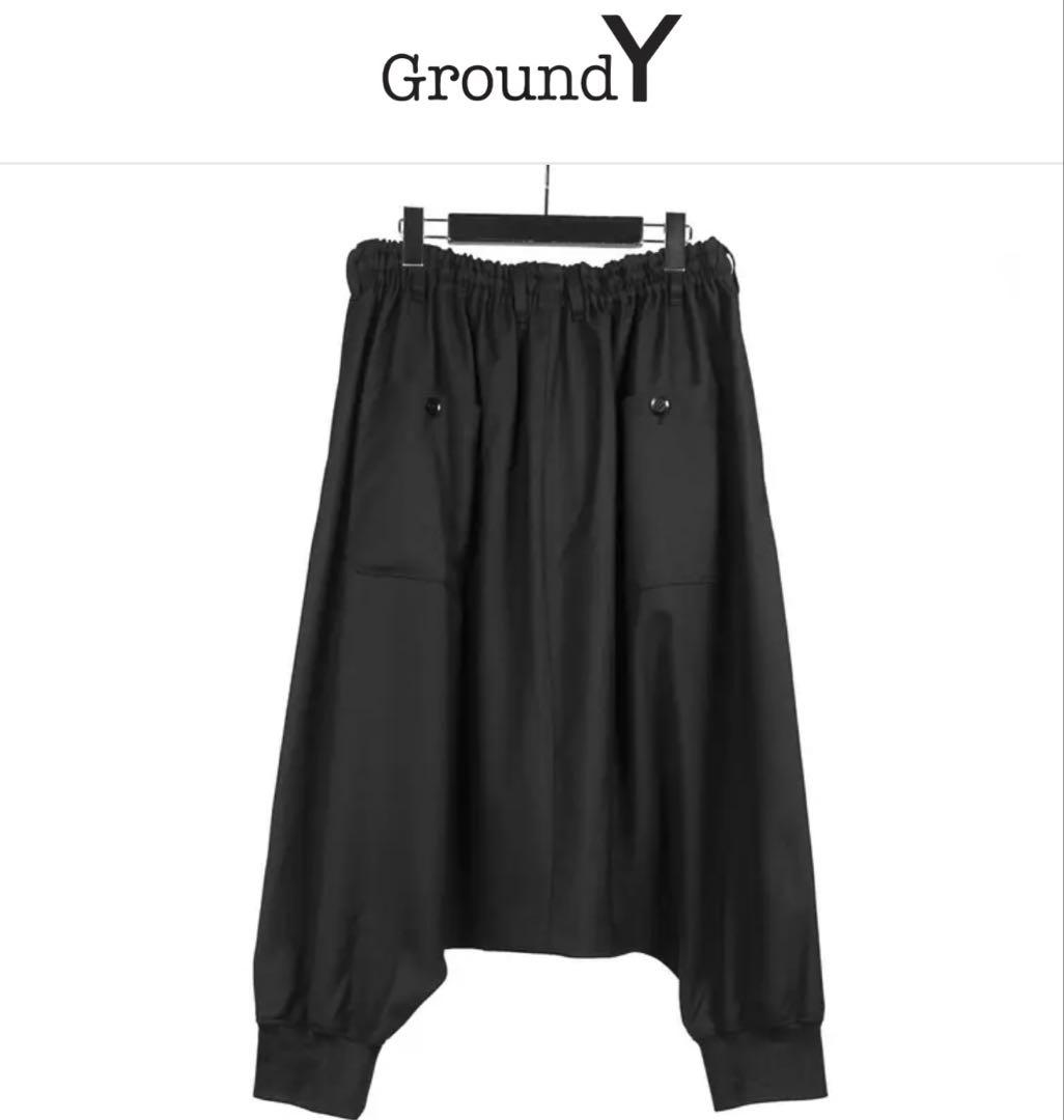 パンツ Yohji Yamamoto Wool Gabar Sarouel Pants