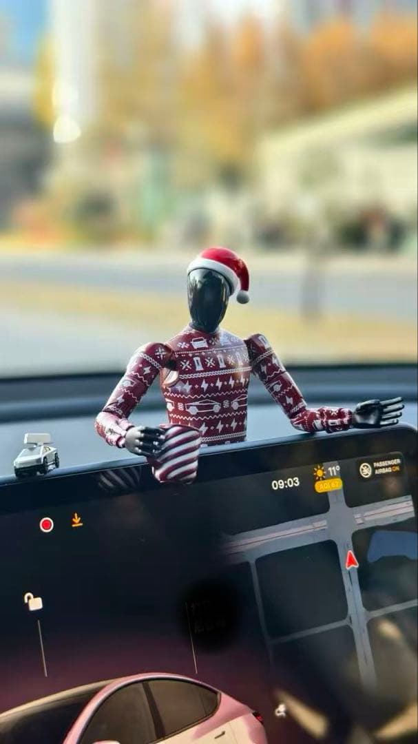 新品 Tesla Bot フィギュア ヒューマノイド ロボット人形 クリスマス