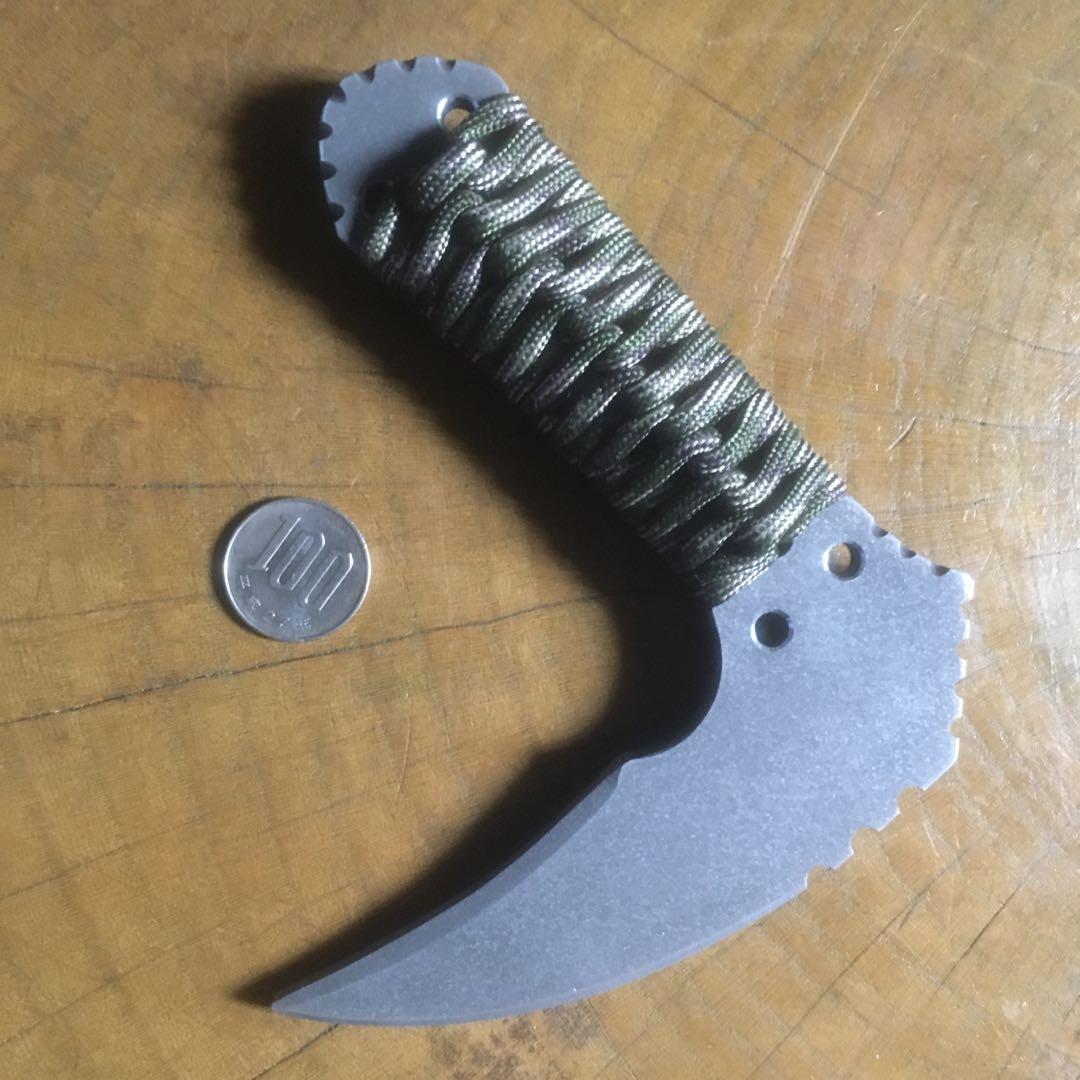 No 166 カスタム トレーニングナイフ　刃無し