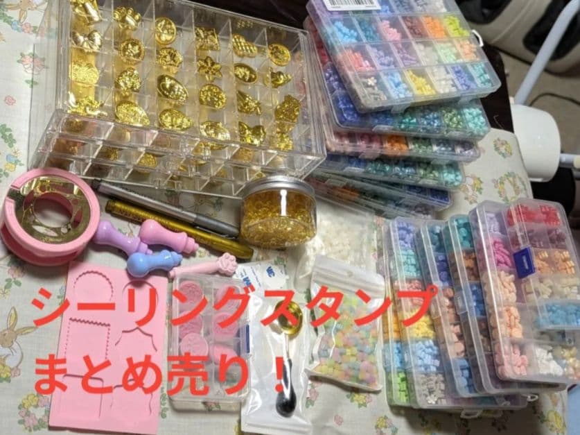 シーリングスタンプ　まとめ売り　シーリングワックス　シーリングキット