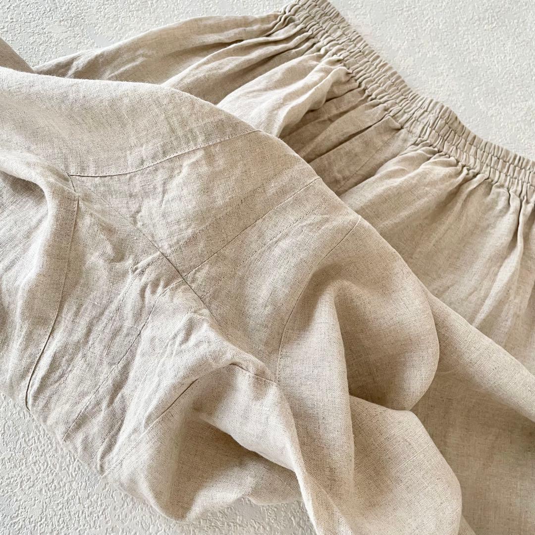 Vias Blomme コルトレイクリネン　バテンレース　サルエルパンツ