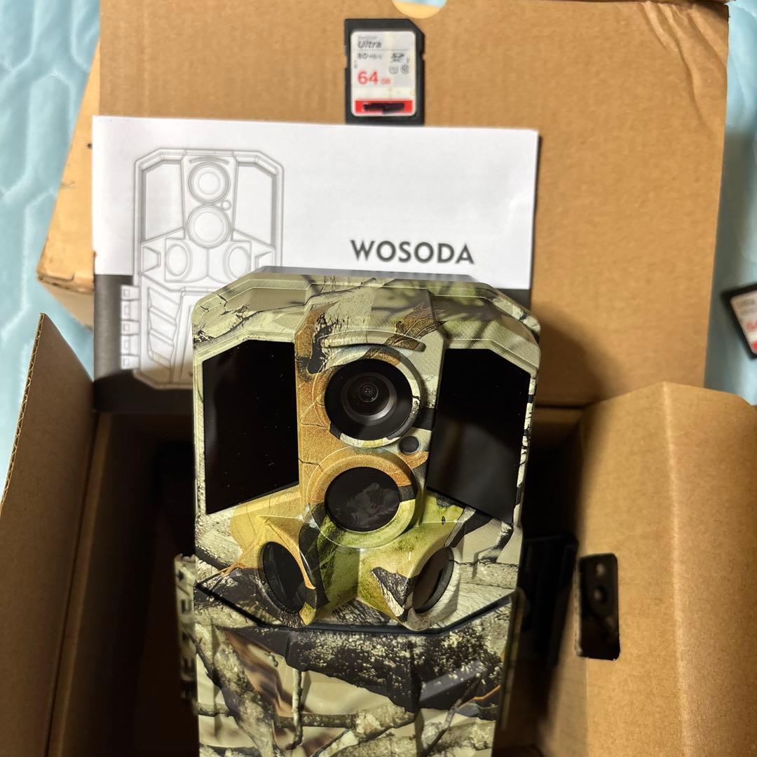 WOSODA G300 トレイルカメラ2台
