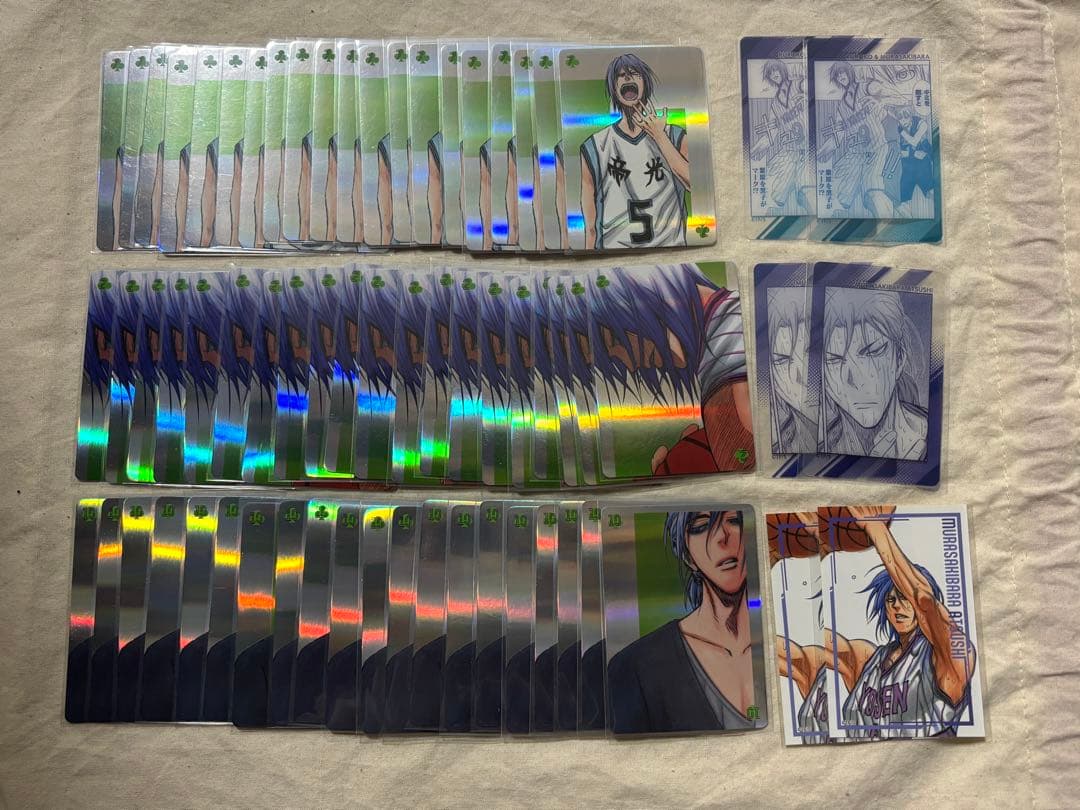 紫原敦 オールスタートランプ ぺたこれ クリアカード 氷室辰也