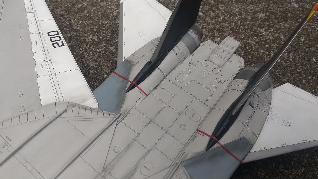 タミヤ グラマン F-14A トムキャット 1/48スケールモデル 完成品